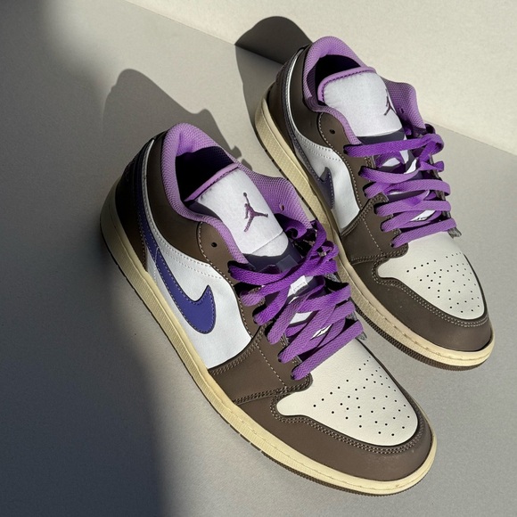 Nike Other - (new+box) Custom Nike Air Jordan 1 Low Men Size 12 US (sun-dried) vintage look